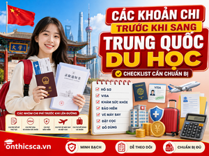 Các khoản chi trước khi sang Trung Quốc du học