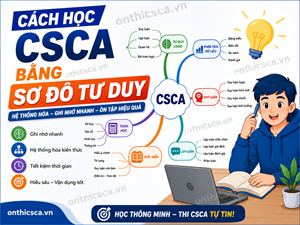 Cách học CSCA bằng sơ đồ tư duy