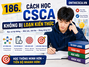 Cách học CSCA không bị loạn kiến thức