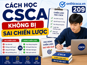 Cách học CSCA không bị sai chiến lược