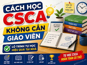Cách học CSCA không cần giáo viên