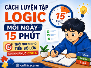 Cách luyện tập logic mỗi ngày 15 phút