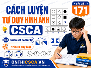 Cách luyện tư duy hình ảnh CSCA