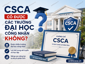 CSCA có được các trường đại học công nhận không?
