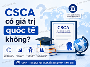 CSCA có giá trị quốc tế không?