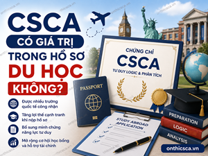 CSCA có giá trị trong hồ sơ du học không?