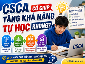 CSCA có giúp tăng khả năng tự học không?