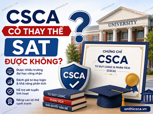 CSCA có thay thế SAT được không?