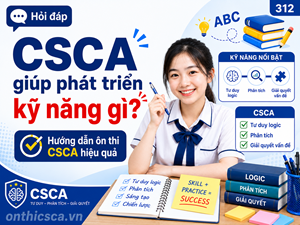 CSCA giúp phát triển kỹ năng gì?