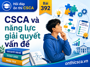 CSCA và năng lực giải quyết vấn đề