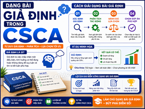 Dạng bài giả định trong CSCA