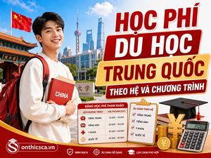 Học phí du học Trung Quốc theo hệ và chương trình