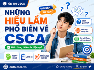 Những hiểu lầm phổ biến về CSCA