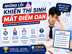 Những lỗi khiến thí sinh mất điểm oan