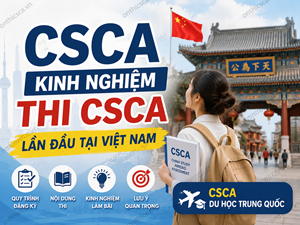 Kinh nghiệm thi CSCA lần đầu tại Việt Nam