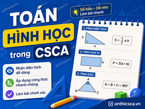Toán hình học trong CSCA