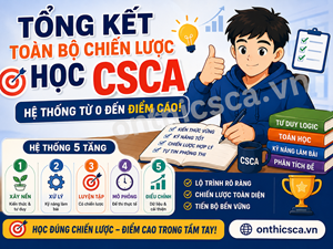 Tổng kết toàn bộ chiến lược học CSCA
