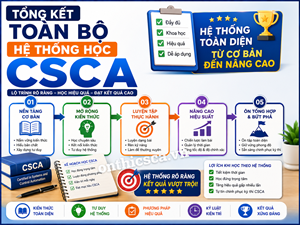 Tổng kết toàn bộ hệ thống học CSCA