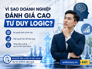 Vì sao doanh nghiệp đánh giá cao tư duy logic?