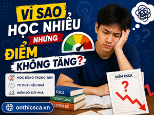 Vì sao học nhiều nhưng điểm không tăng?