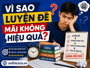 Vì sao luyện đề mãi không hiệu quả?
